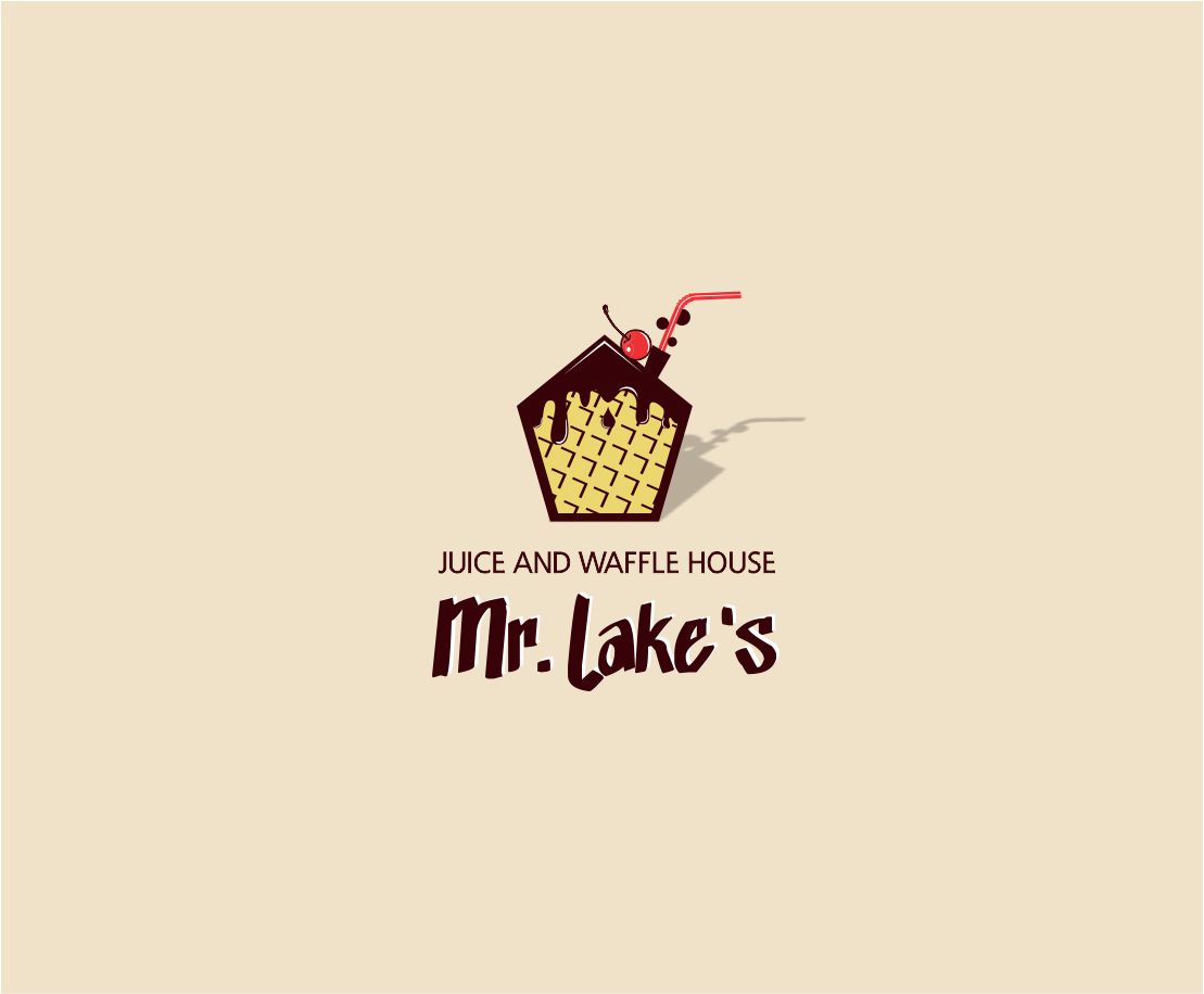 Logo-Design von Little Sofi für Mr Lake''s Juice and Waffle | Design #3301393