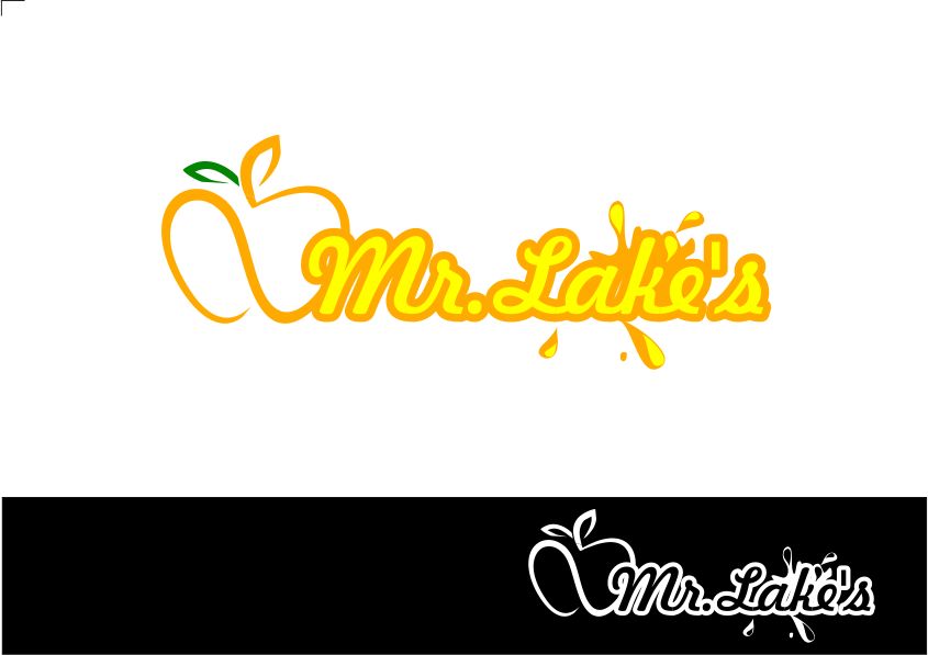 Logo-Design von Crayon of Sky für Mr Lake''s Juice and Waffle | Design #3341765