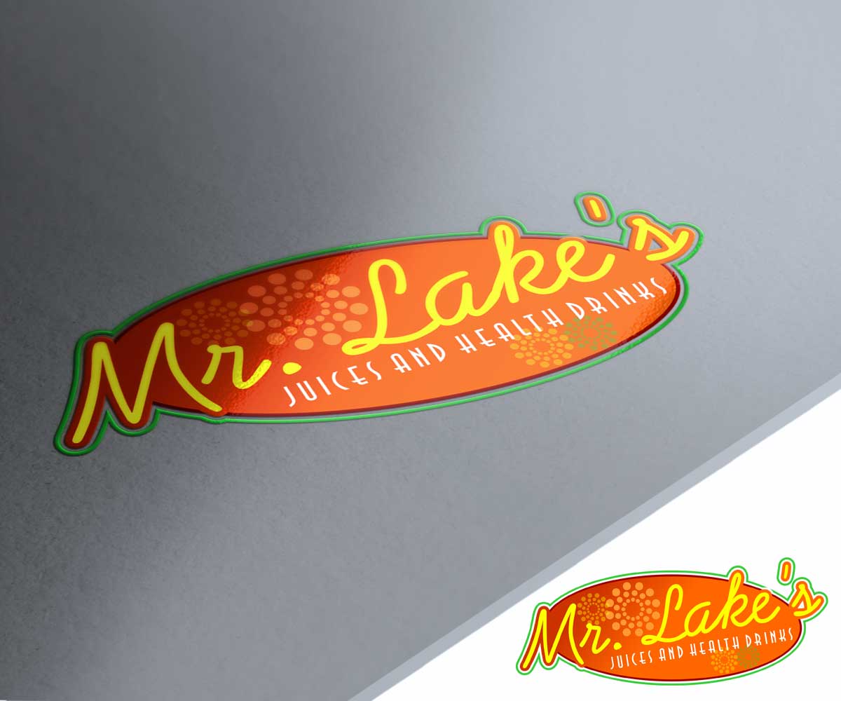 Logo Design by ochaTheAngel for Mr Lake''s Juice and Waffle | Design #3394367