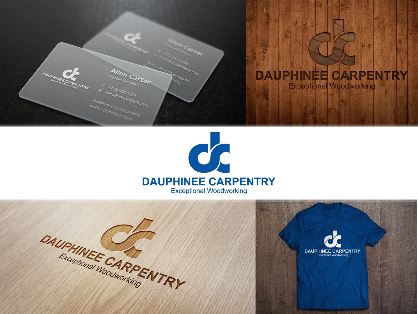 Logo Design by Navd for Dauphinee Carpentry | Design #3297147