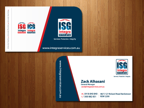 Business Card Design by viniandra for ESS Security | Design #3292918