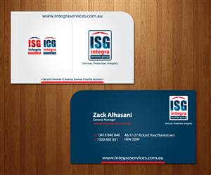 Business Card Design by viniandra for ESS Security | Design #3292982