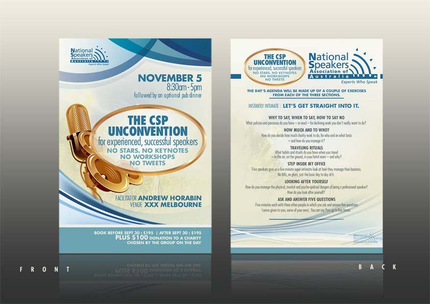 Flyer-Design von disign für dieses Projekt | Design #76980