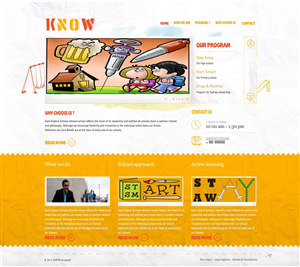 Web Design by Shoaib Abbasi for Know Now Education | Design #3345449