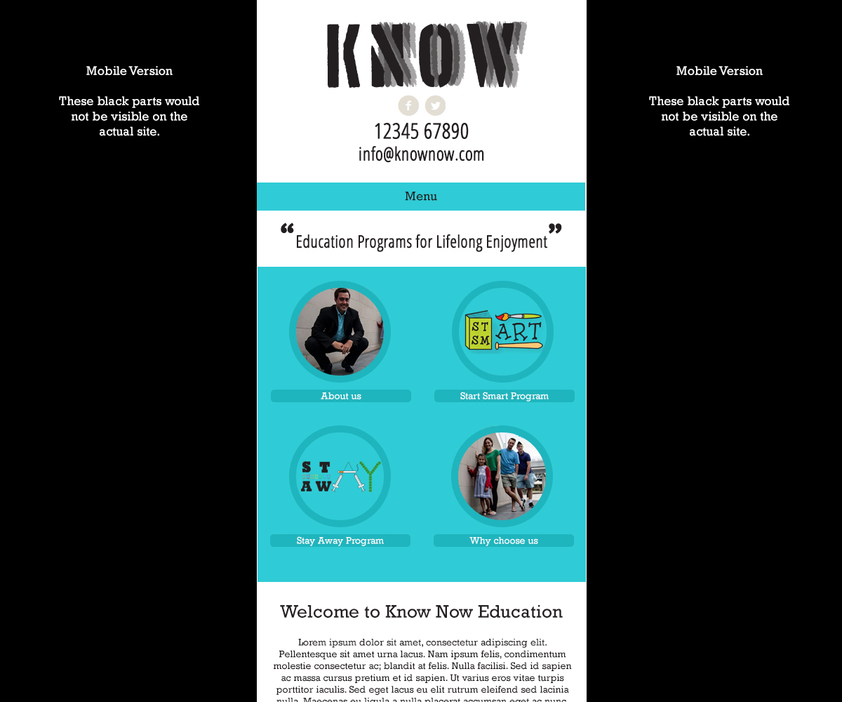 Diseño Web por Design Depository para Know Now Education | Diseño #3346646