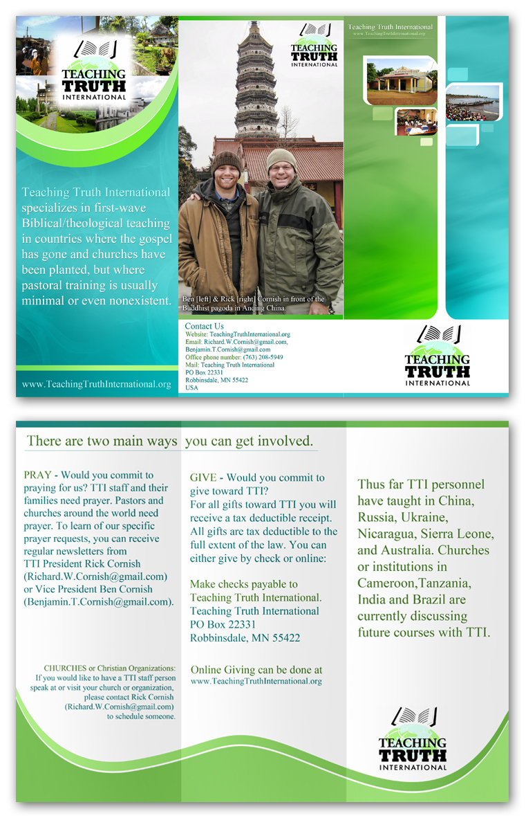 Brochure Design by azakdesigns for this project | Design #823595