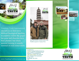 Christian Non Profit Brochure Design Project