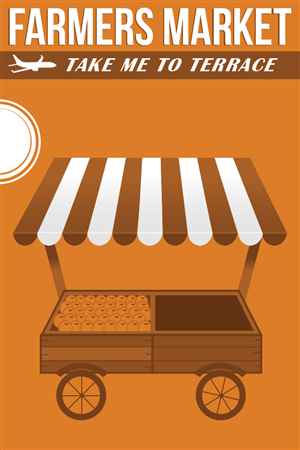 Diseño de Póster por Karolin para shopontheTerrace.com | Diseño: #3302486
