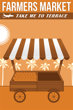 Diseño de Póster por Karolin para shopontheTerrace.com | Diseño: #3307356