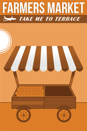 Diseño de Póster por Karolin para shopontheTerrace.com | Diseño: #3307358