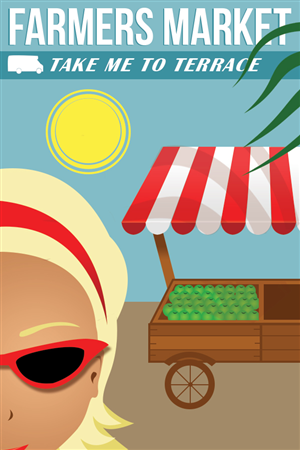Diseño de Póster por Karolin para shopontheTerrace.com | Diseño: #3322635