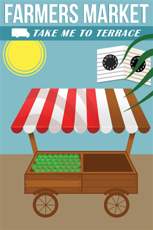 Poster-Design von Karolin für shopontheTerrace.com | Design: #3345927