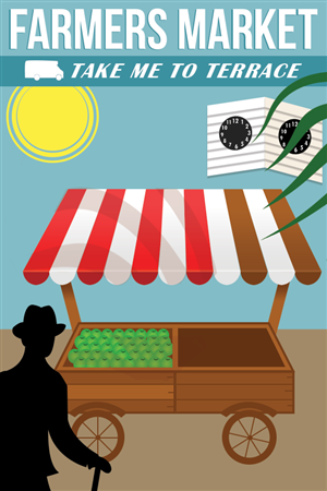 Poster-Design von Karolin für shopontheTerrace.com | Design: #3345932