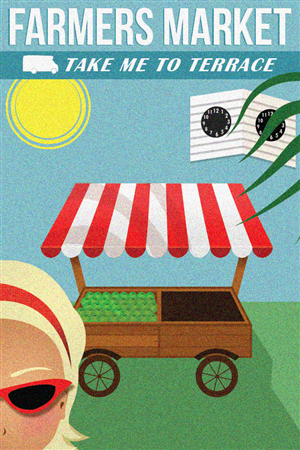 Create cool iconic vintage style  California poster art  for Assisted Living Community | Diseño de Póster por Karolin