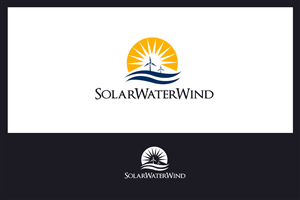 Solar Water Wind | Logo Design by Zbr