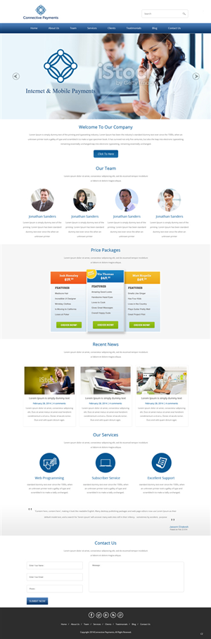 Diseño Web por pb para este proyecto | Diseño: #3394239