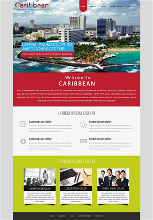 Web Design by Kuldeepak for Caribbean Consulting Partners LLC | Design: #3403424
