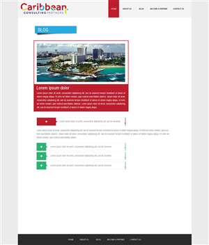 Web Design by Kuldeepak for Caribbean Consulting Partners LLC | Design: #3436842