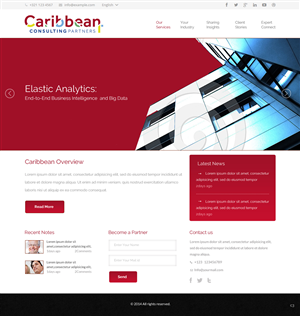Web Design by pb for Caribbean Consulting Partners LLC | Design: #3382801