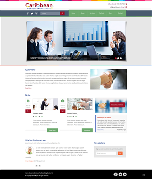 Web Design by pb for Caribbean Consulting Partners LLC | Design: #3382803