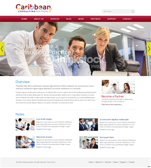 Web Design by pb for Caribbean Consulting Partners LLC | Design: #3382805