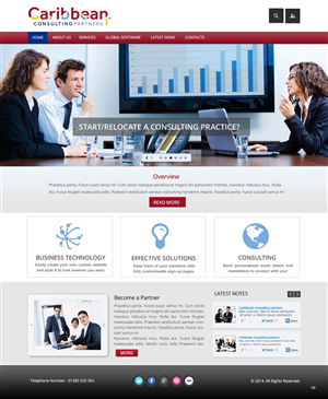 Web Design by pb for Caribbean Consulting Partners LLC | Design: #3382806