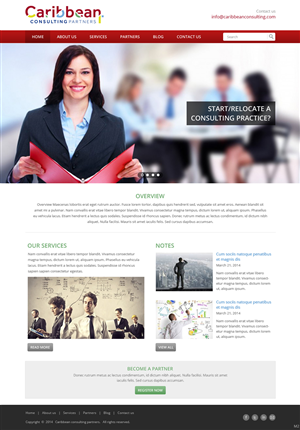 Web Design by pb for Caribbean Consulting Partners LLC | Design: #3382807