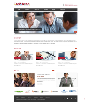 Web Design by pb for Caribbean Consulting Partners LLC | Design: #3387301