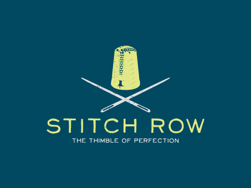 Logo Design by Hoopoe for Stitch Row | Design #3307803