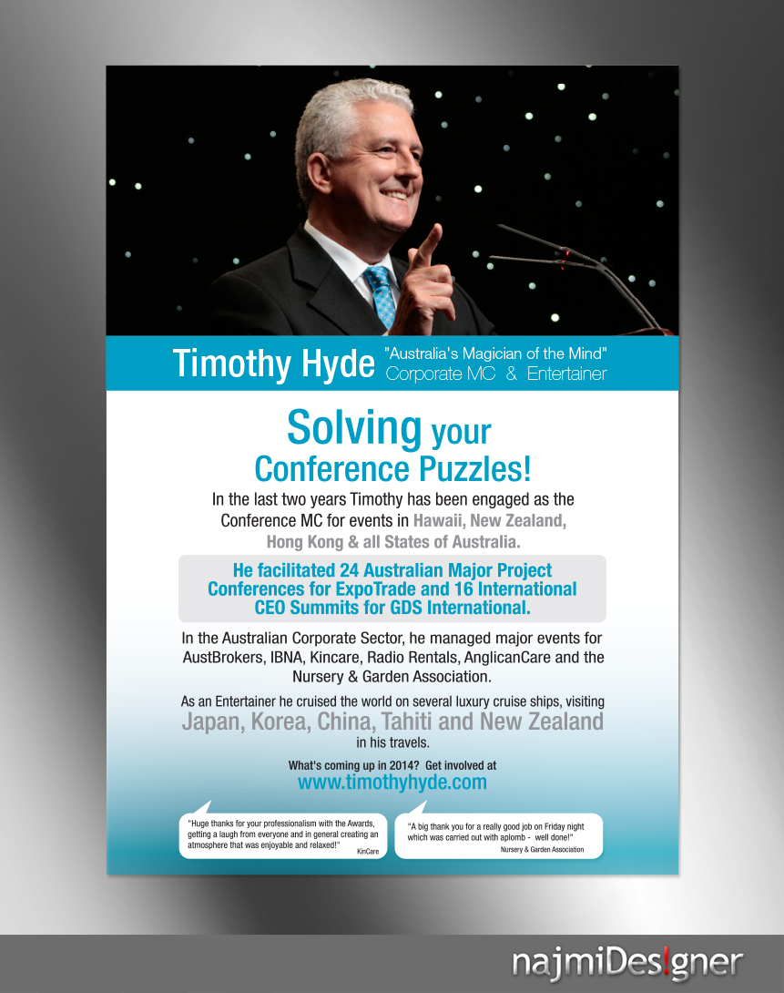 Flyer Design by  Najmi for Achieving the Impossible | Design #3384979