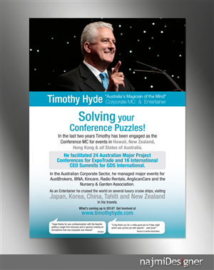 Flyer-Design von  Najmi für Achieving the Impossible | Design: #3384979