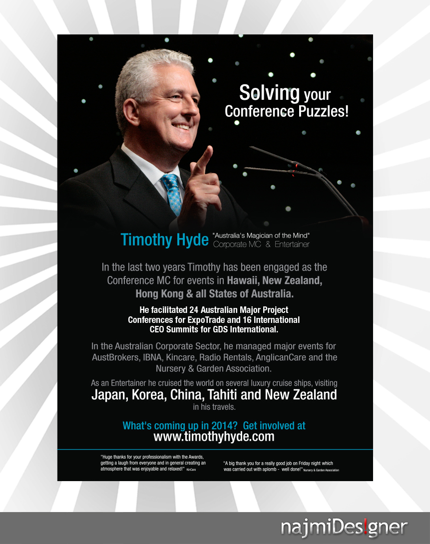 Flyer-Design von  Najmi für Achieving the Impossible | Design #3391672