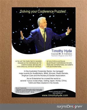 Flyer-Design von  Najmi für Achieving the Impossible | Design: #3391678