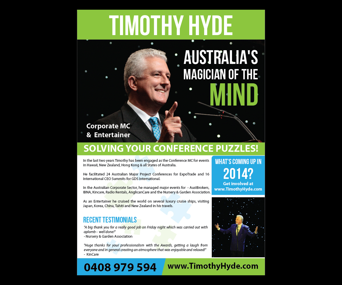 Flyer Design by joliau for Achieving the Impossible | Design #3361433