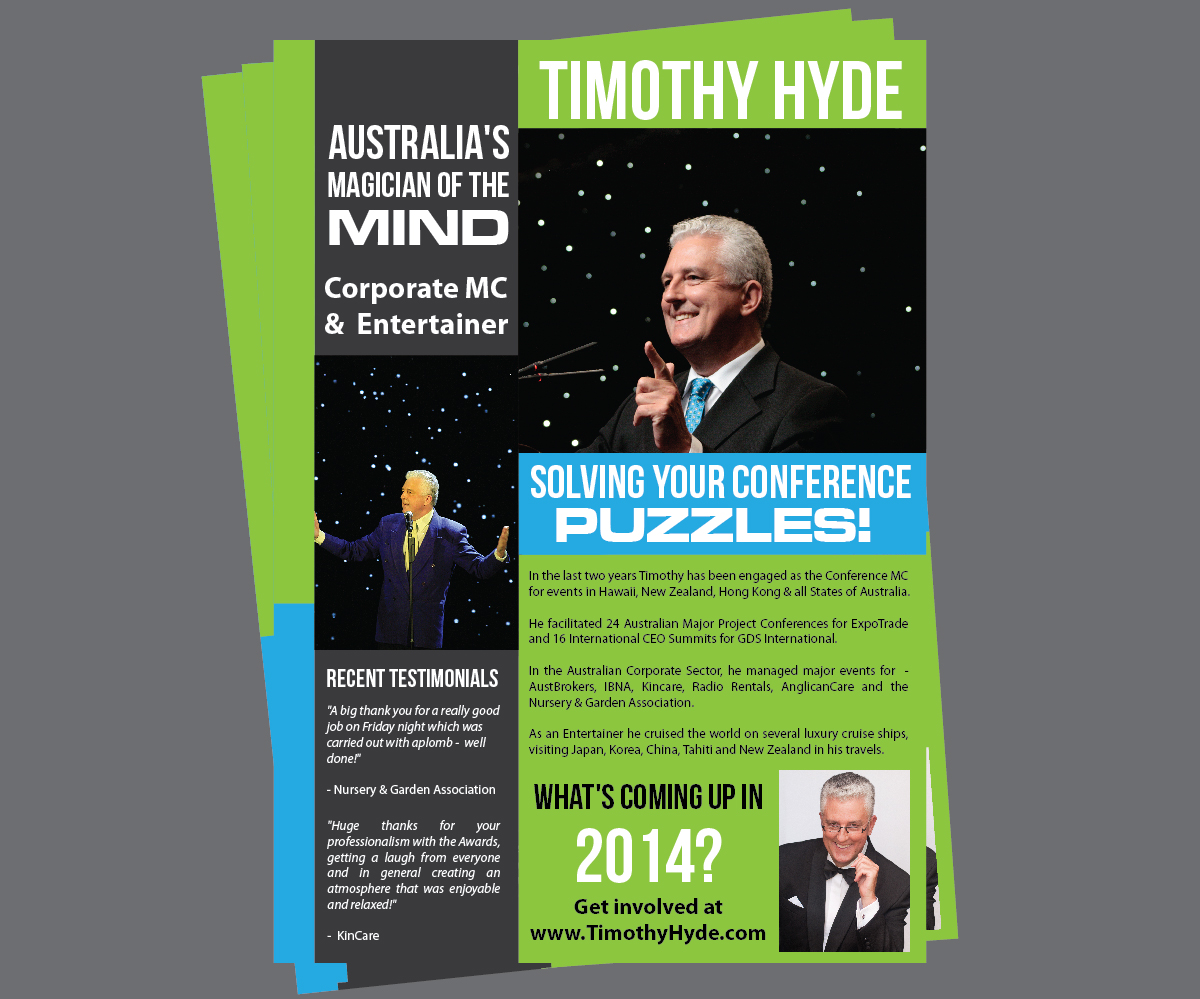 Flyer Design by joliau for Achieving the Impossible | Design #3361544