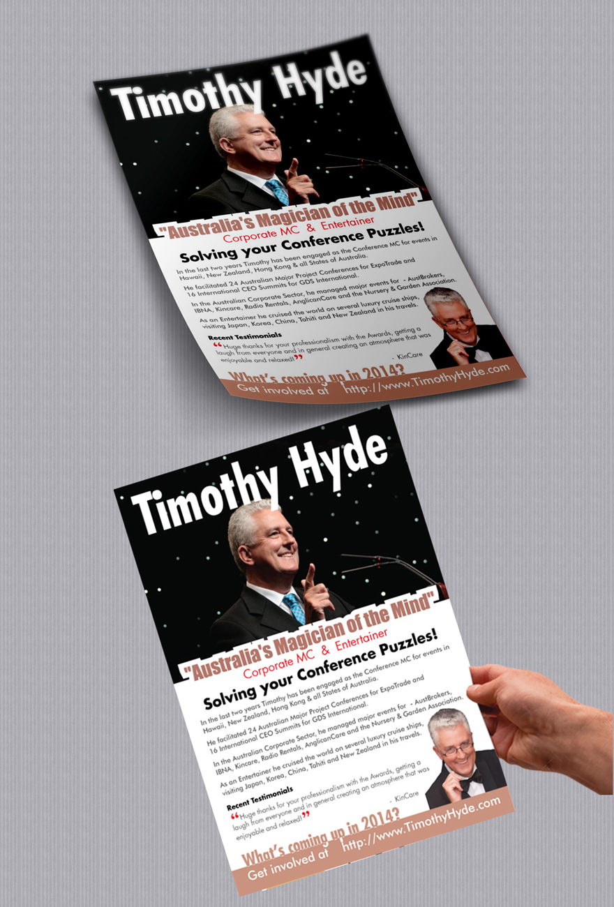 Diseño de Flyer por Impressive Solutions para Achieving the Impossible | Diseño #3306736