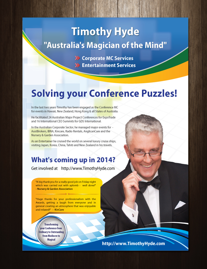 Flyer Design by meet007 for Achieving the Impossible | Design #3390630