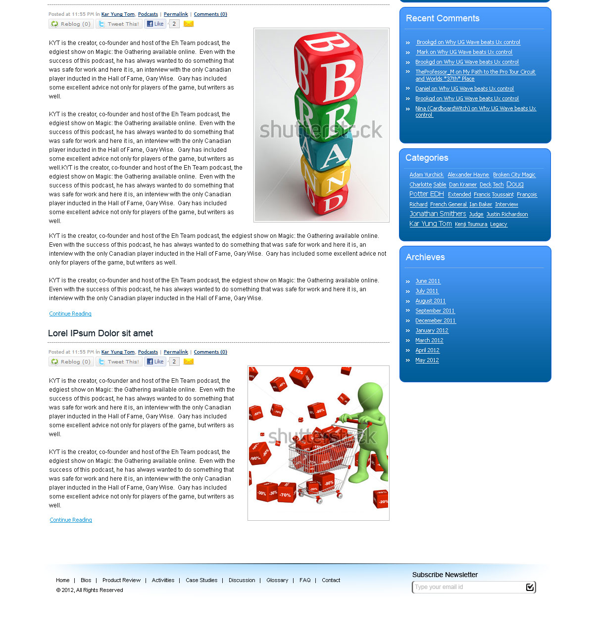 Wordpress Design by Expert Designer for this project | Design #818937