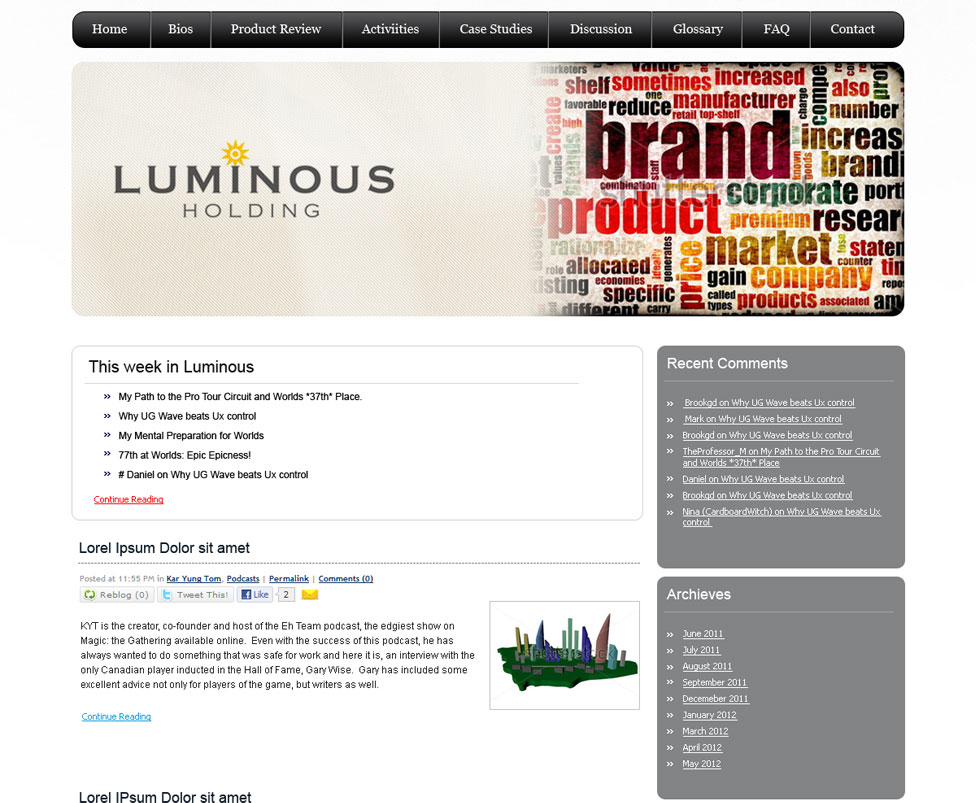 Diseño Wordpress por Expert Designer para este proyecto | Diseño: #822960
