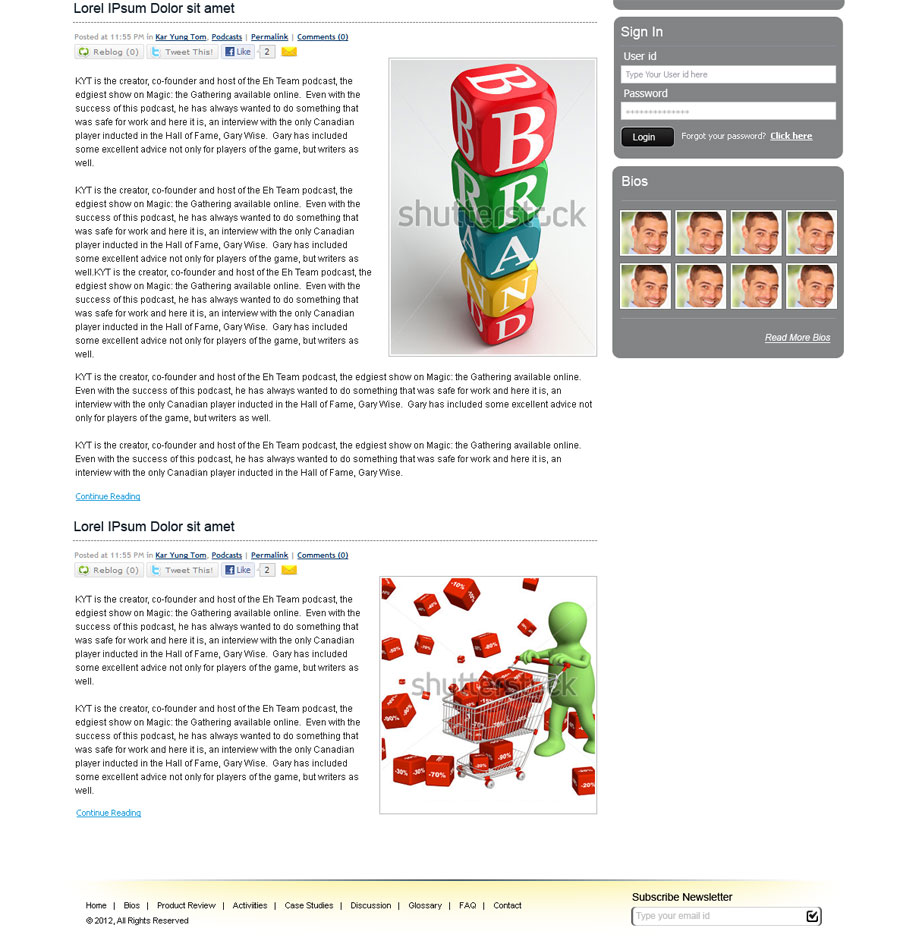 WordPress-Design von Expert Designer für dieses Projekt | Design #822962