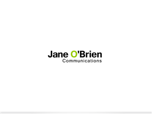 Logo Design by DiLion for Jane O'Brien Communications Pty Ltd | Design: #3325825