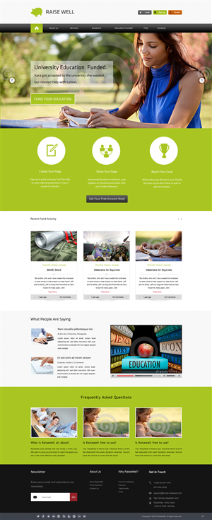 Web Design by pb for this project | Design: #3312879