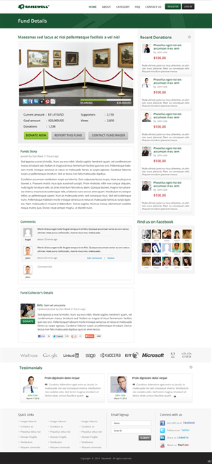 Web Design par pb pour ce projet | Design : #3348504