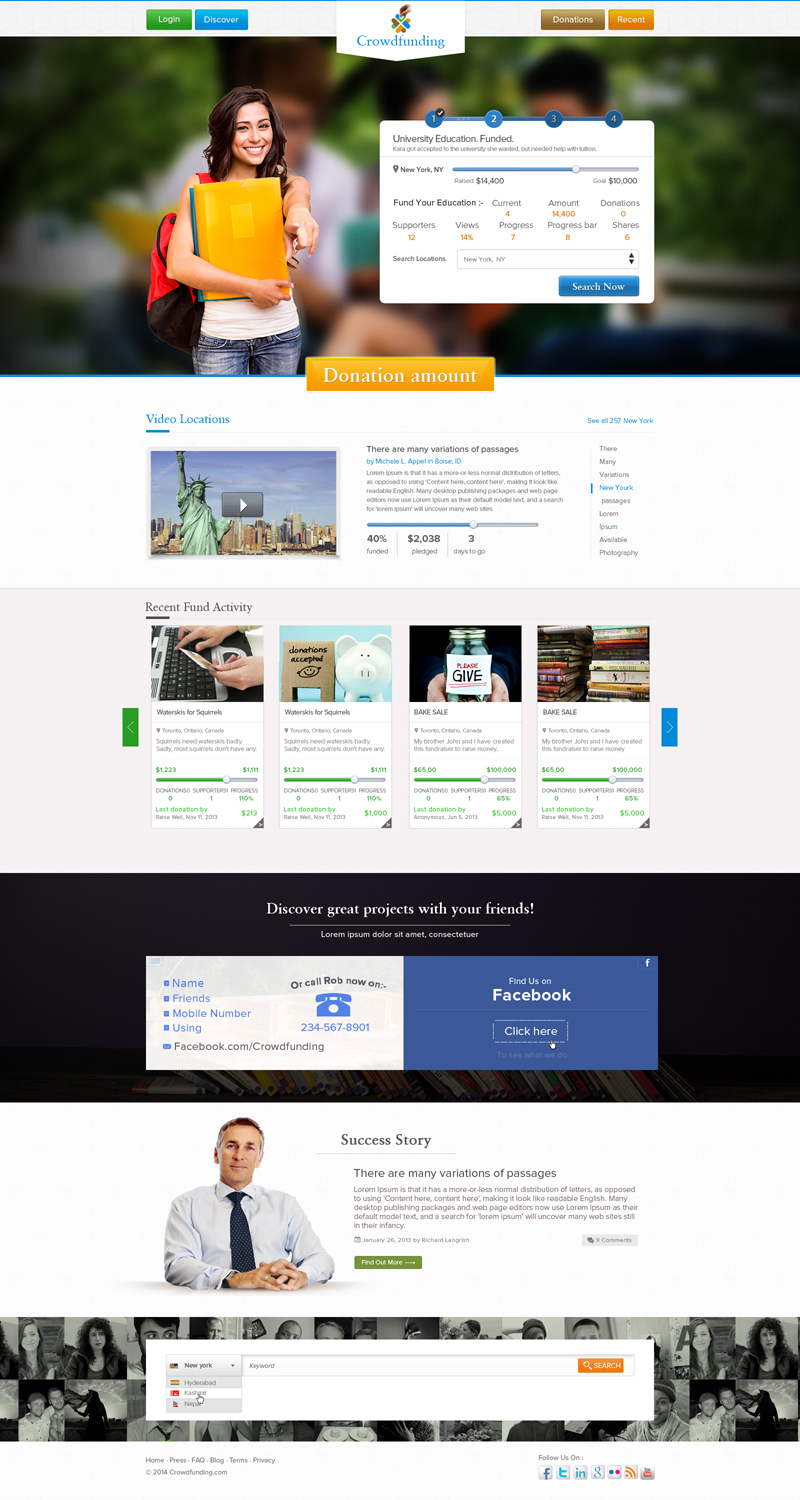 Web Design by the-lion-king for this project | Design #3307633