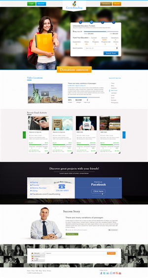 Web Design by the-lion-king for this project | Design: #3307633