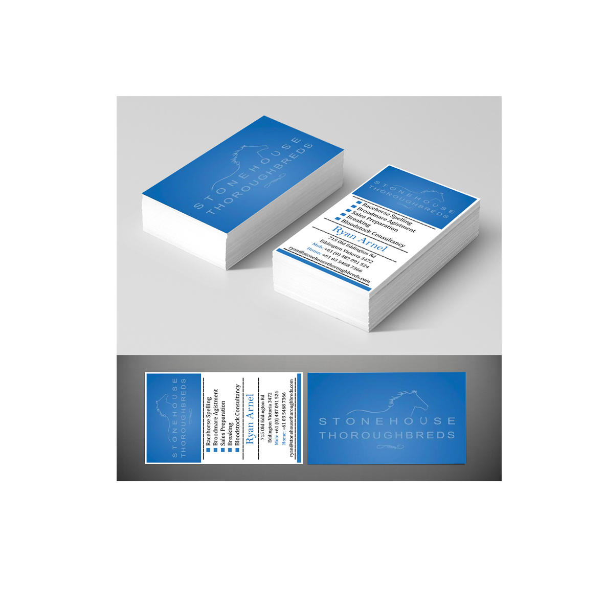 Diseño de Tarjeta de Presentación por Harshan para este proyecto | Diseño #3306628