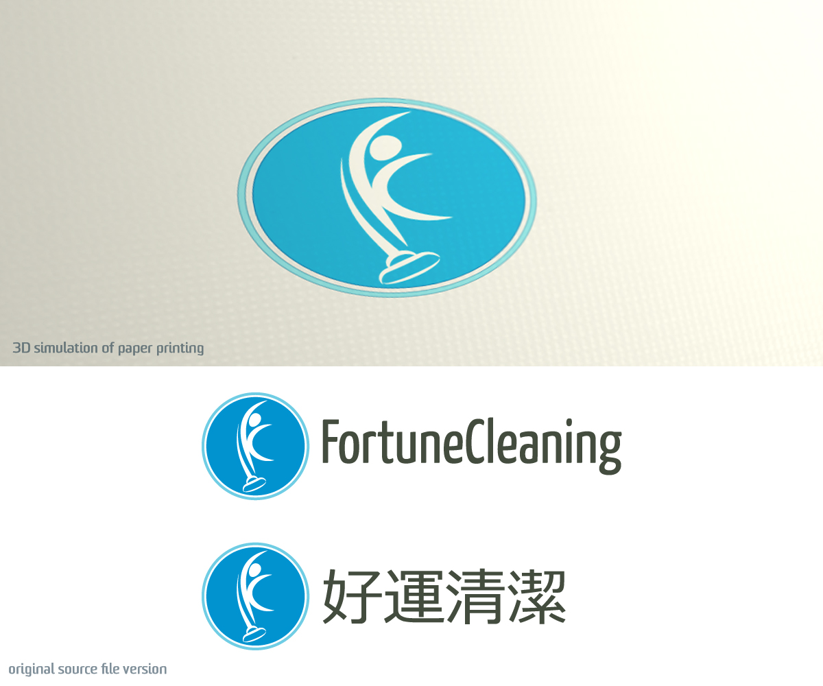 Logo Design by Anthony for Fortune Cleaning | Design #3307648