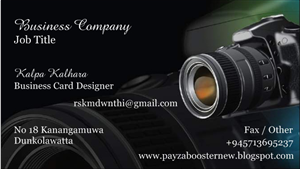 Business Card Design by K Kalhara
