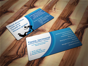 Business Card Design Project for Female Personal Trainer | Diseño de Tarjeta de Presentación por Scorpius design