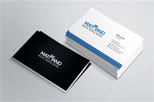 Business Card Design by AZ for Mathand, Inc. | Design: #3304239